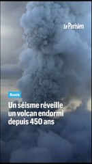 Un séisme réveille un volcan endormi depuis 450 ans