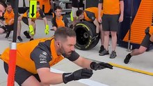 Mclaren pit stop training 2025