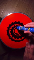 Japanese spinning marker art