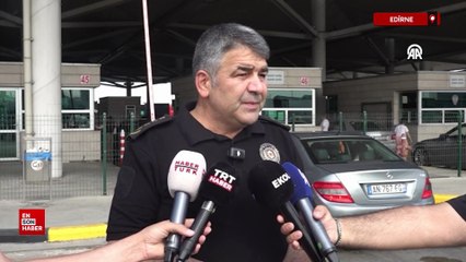 Edirne'de sınır kapılarında alınan önlemler gurbetçilerin geçişlerini hızlandırdı
