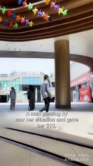 She Asked for $100 on the Street… Then Handim a $5 MILLION Check 😳💸 The Truth Left Him Speechless!