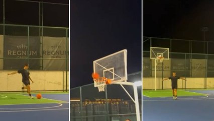 Güler muestra su calidad y puntería con una canasta brutal