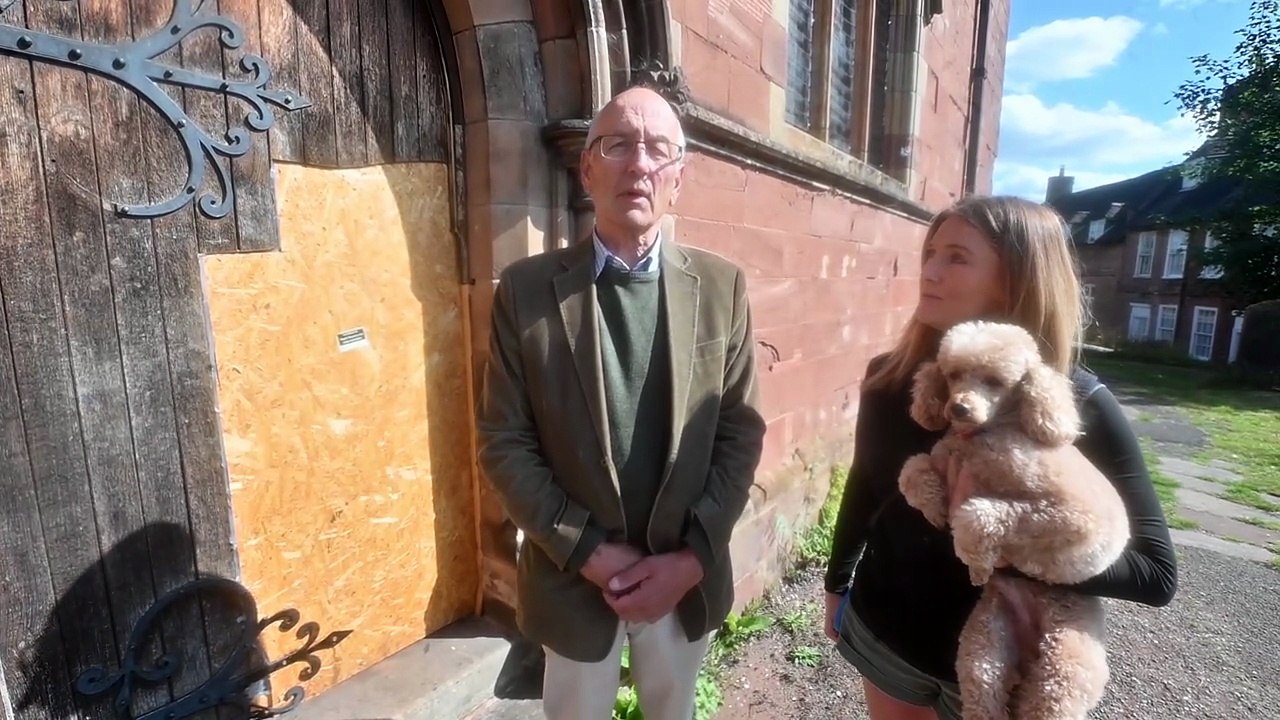Vandals set fire to church in Market Drayton - fundraising event on the way to help with repairs