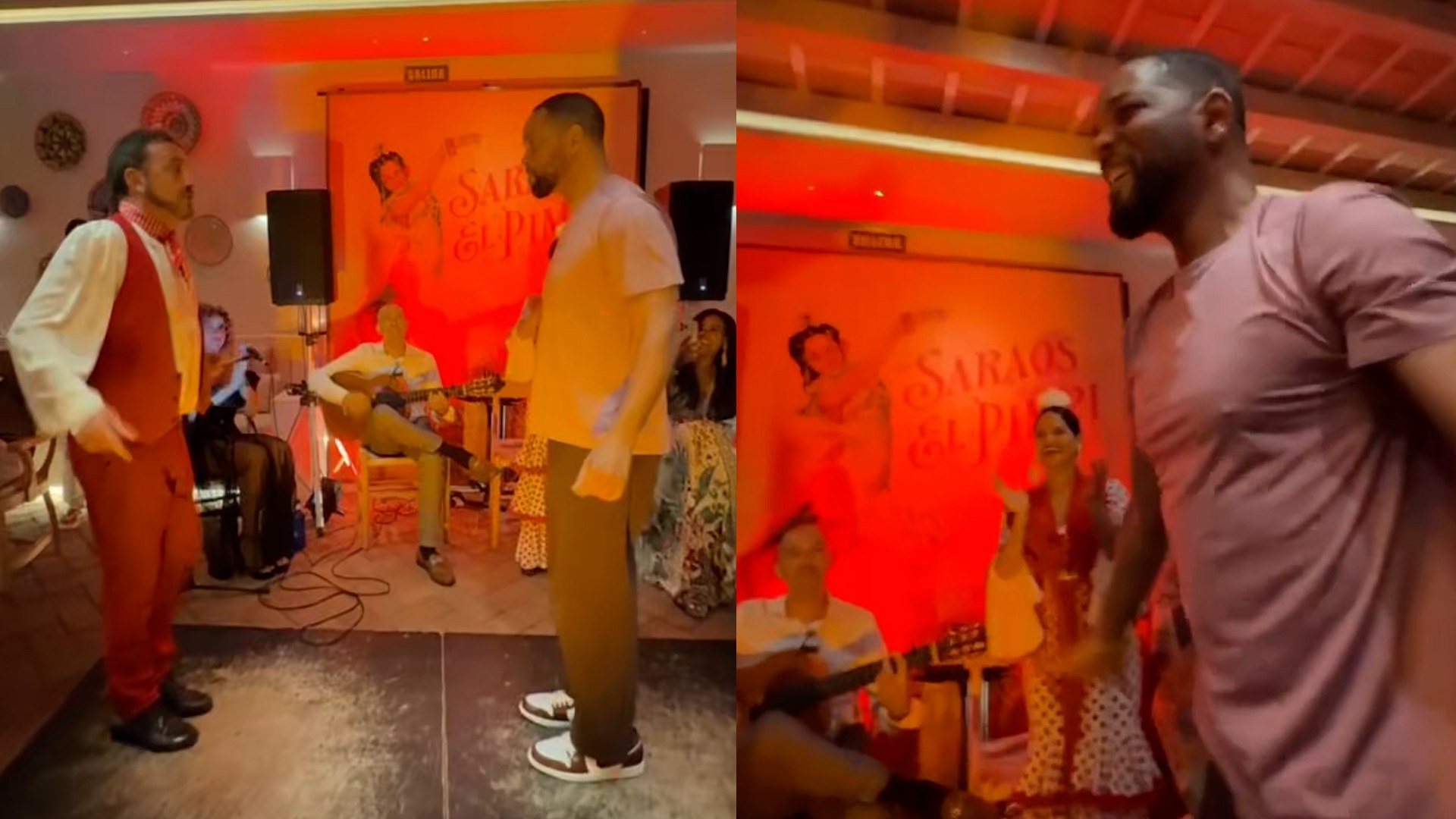 El actor afroamericano Will Smith ha estado de viaje unos d�as por Espa�a y no ha dudado en empaparse de nuestra cultura.
Poco dado a tener verg�enza, ha decidido probar el arte del taconeo y el flamenco con un bailaor.
Will Smith ha inmortalizado el momento y lo ha subido a las redes sociales para demostrar que �l se atreve con todo, aunque no corra el flamenco por sus venas.