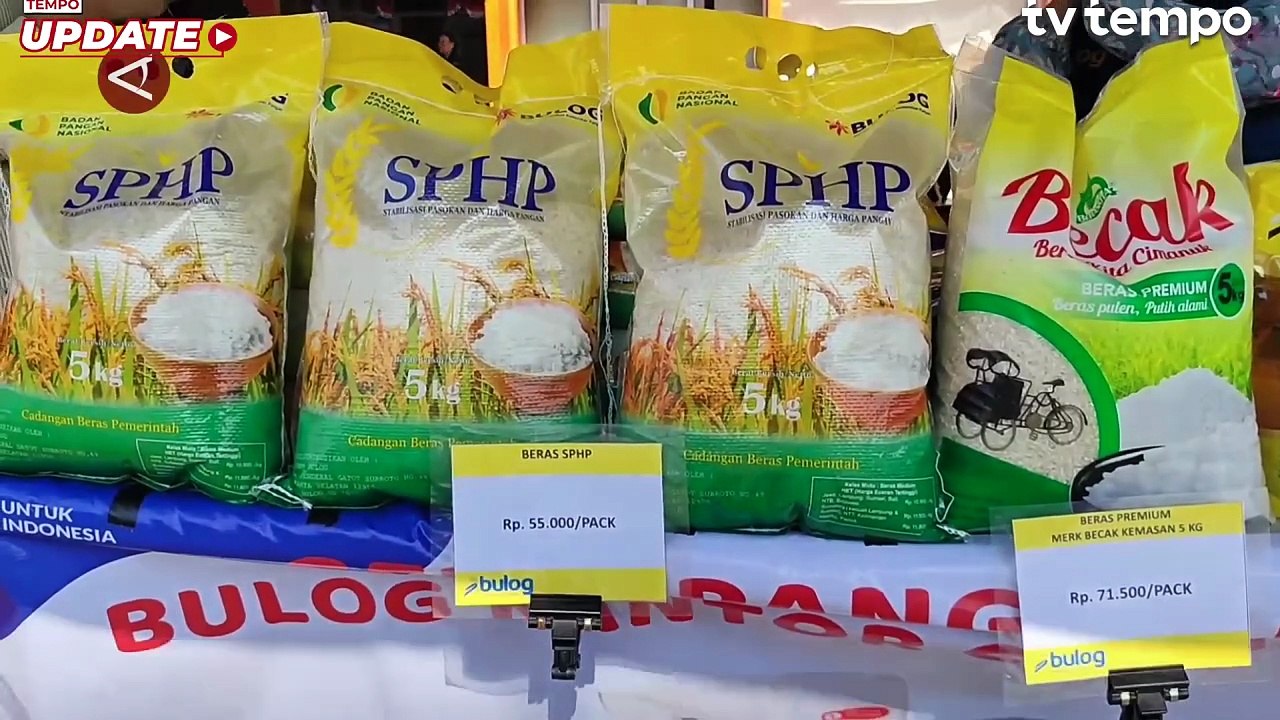 Dirut Bulog Pastikan Beras SPHP Disalurkan Tepat Sasaran
