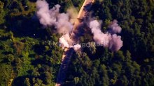 🔥 Oekraïners blazen Russische brug op met FPV-kamikazedrone!