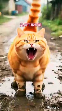 When a Cat Meets a Lion: Chaos, Comedy & Cuteness!