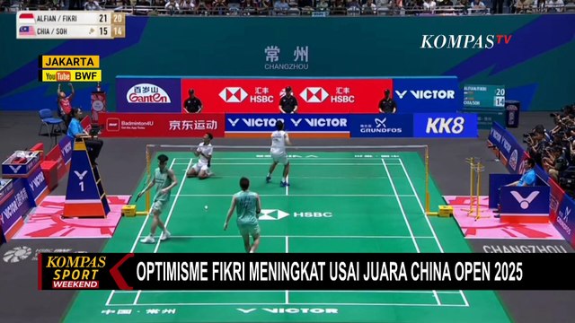 Optimis Fikri Meningkat Usai Juara di China Open 2025 | KOMPAS SPORT