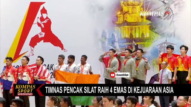 Pencak Silat Raih 4 Medali Emas Dikejuaraan Asia di Vietnam | KOMPAS SPORT