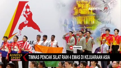 Pencak Silat Raih 4 Medali Emas Dikejuaraan Asia di Vietnam | KOMPAS SPORT