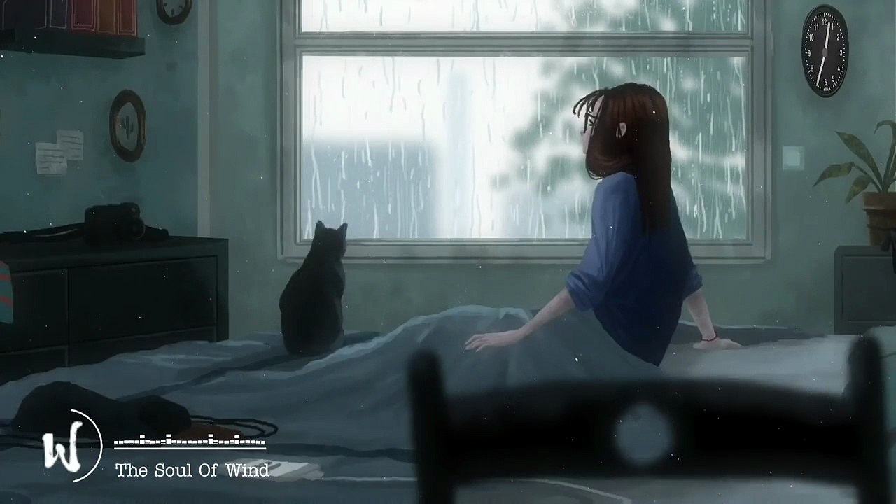 Gentle Piano Music with the Soothing Sound of Falling Rain for Deep Relaxation and Sleep #EastWind