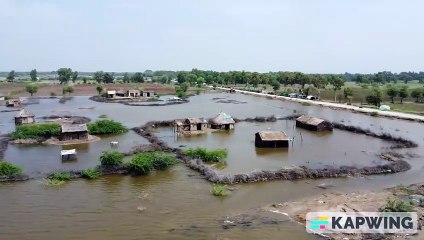 المياه تغمر مدينة روسية إثر موجات تسونامي_Water floods Russian city after tsunami waves
