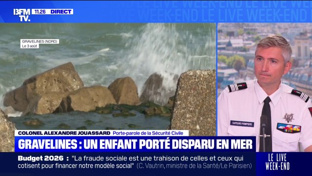 Nord: un enfant porté disparu en mer, les recherches interrompues