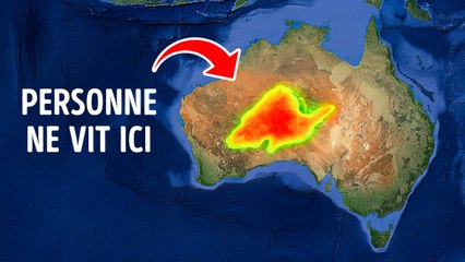 Pourquoi le centre de l'Australie est complètement vide