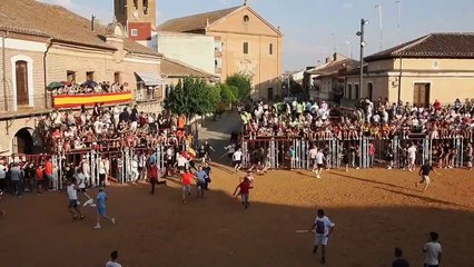 Encierro de las fiestas de La Seca
