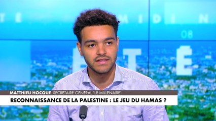 Matthieu Hocque: «Tant qu'Israël et les USA ne voudront pas, il n'y aura pas d'Etat palestinien»