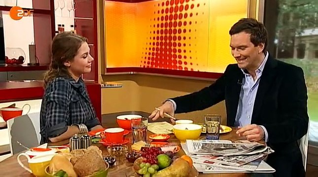 Felicitas Woll - ZDF Volle Kanne Morgenmagazin