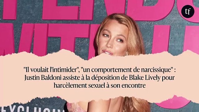 Il voulait l'intimider , un comportement de narcissique : Justin Baldoni assiste à la déposition de Blake Lively pour harcèlement sexuel à son encontre