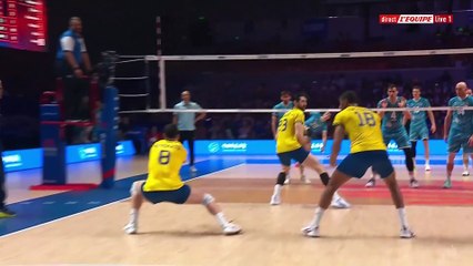 Le replay de Brésil - Slovénie (set 2) - Volley -  - Ligue des Nations