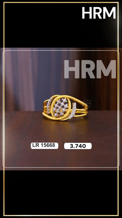 HRM | 22kt Ladies Ring Desgin | 2025