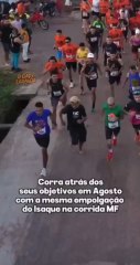 Homem bêbado de chinelo "invade" corrida e supera atletas profissionais no Pará