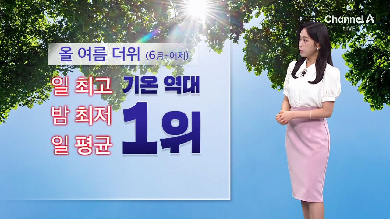 [날씨]기록적 폭염 가고 ‘폭우’…최대 250mm 이상