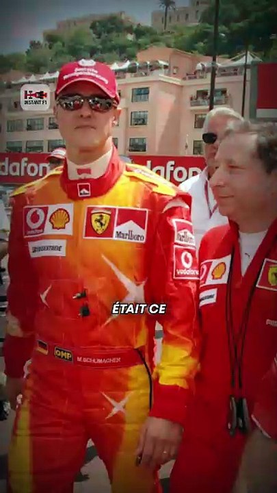 Ce que tu es en train de voir, c'est l’une des manœuvres les plus étranges et controversées de la carrière de Michael Schumacher