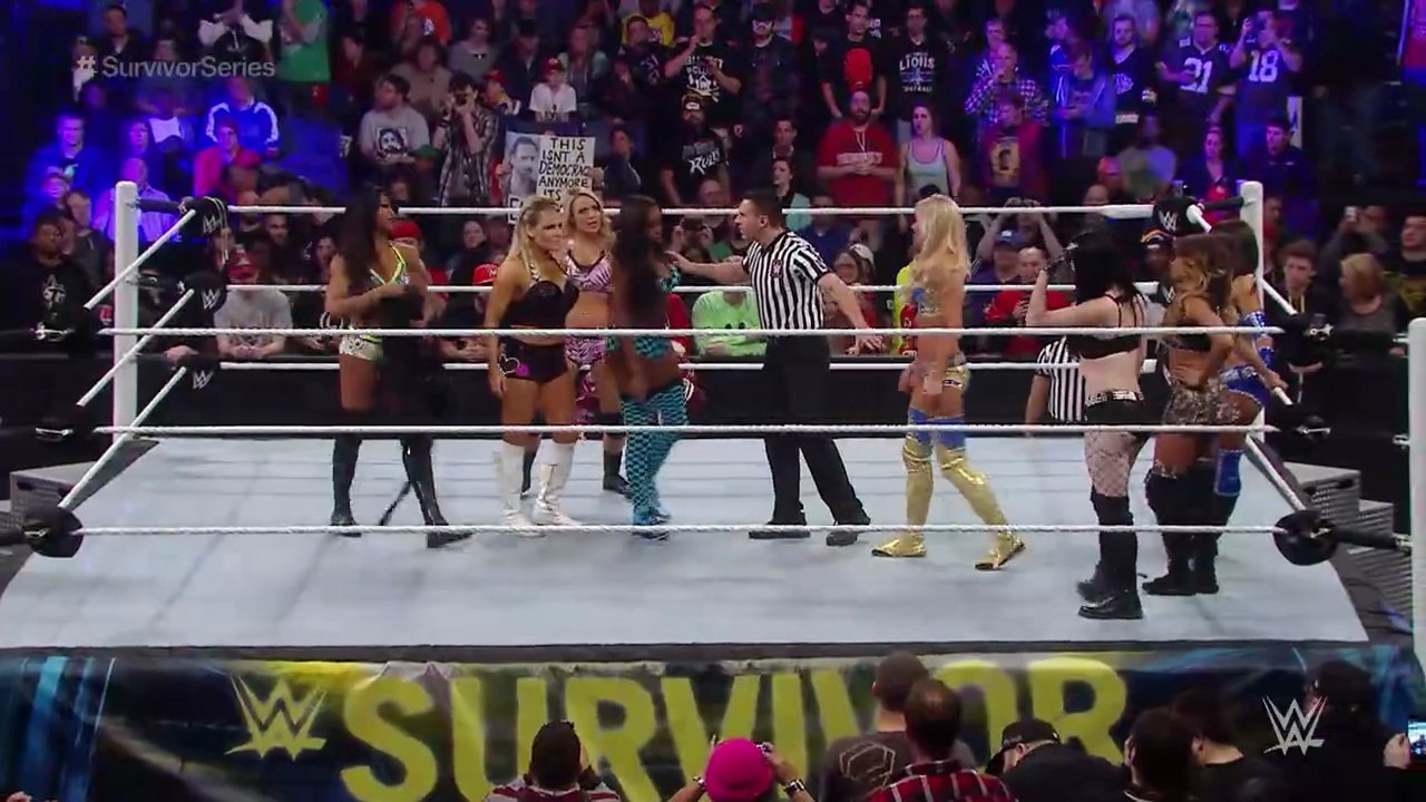 FULL MATCH - Natalya, Alicia Fox, Emma & Naomi vs. Paige, Cameron, Layla & Summer Rae - 4-on-4 Survivor Series Elimination Match - Survivor Series 2014