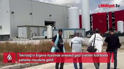 Tekirdağ'da fabrikada patlama: 2 işçi öldü