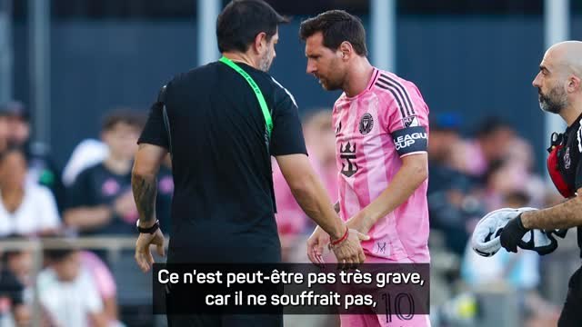 Inter Miami - Mascherano : Messi a ressenti une gêne au niveau des Ischios-jambiers