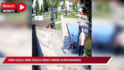 Hem suçlu hem güçlü genci kimse durduramadı