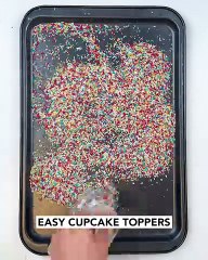 Simple cupcake toppers that look stunning🧁