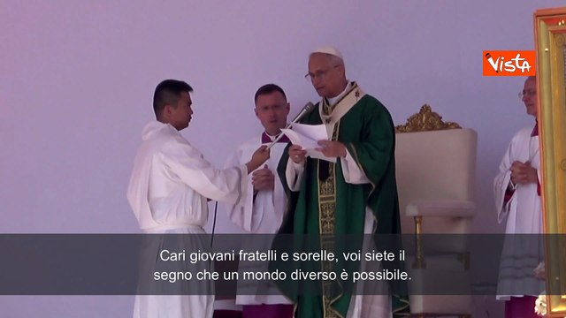 Papa Leone XIV: Giovani, siete il segno che un mondo migliore è possibile