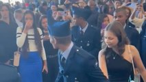 Ladies left stunned as their Air Force boyfriends propose to them in an epic manner