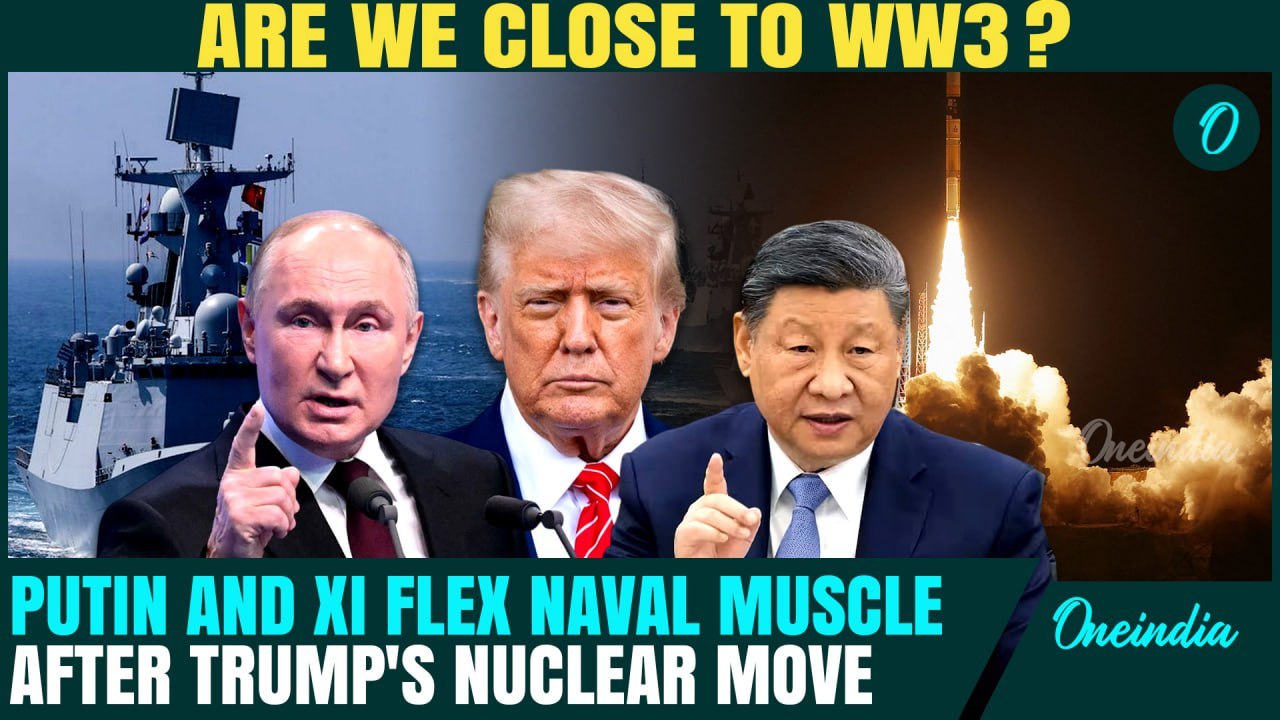 RUSSIA AND CHINA'S WW3 DRILLS: Putin And Xi Launch Massive Naval Drills After Trump Sends Submarines