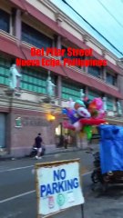 Del Pilar Street in Cabanatuan City, Nueva Ecija in the Philippines