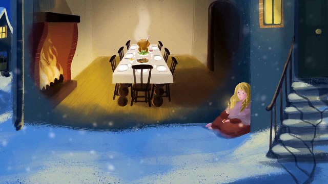 Georges Gondard :The Little match girl