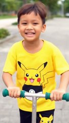 Stelan Anak Kartun Pikachu #stelananak #bajuanak #pikachu