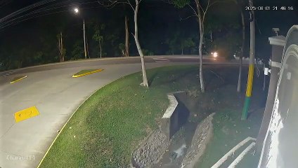 Así fue accidente de motociclista en Santa Rita, Yoro