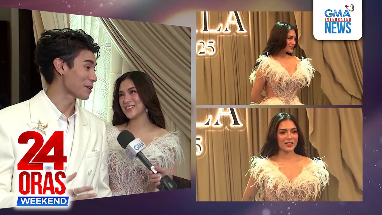 Glitz and glamor, muling nanaig sa pagrampa ng celebrities at personalities sa GMA Gala 2025 | 24 Oras Weekend