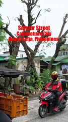 Salazar Street in Cabanatuan City, Nueva Ecija in the Philippines