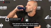 Mascherano dénonce la désignation d’un arbitre mexicain face à Nexaca