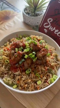 Yummiest Chicken Over Rice #cooking #food #fyp #asmr #recipe