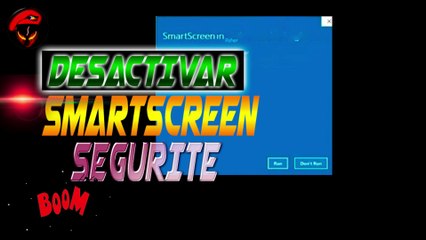 DESACTIVAR SMARTSCREEN SEGURITE EN SEGUNDOS EN WINDOWS 11 ALIENDELTA-X
