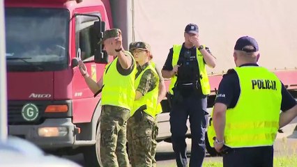 Контроль на границе Польши с Германией и Литвой продлен до 4 октября