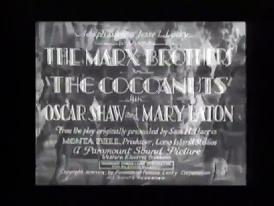 The Cocoanuts (1929)
