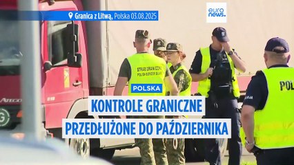 Kontrole na granicach z Niemcami i Litwą przedłużone do 4 października
