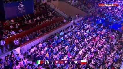 Le replay de Pologne - Italie - Volley - Ligue des Nations