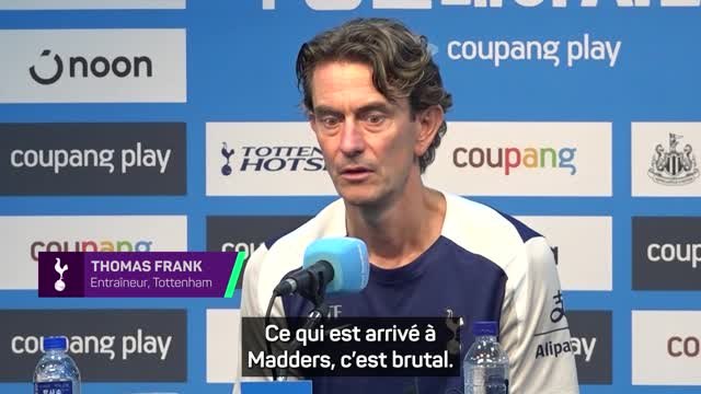 Tottenham - Frank : Le football peut être brutal, mais aussi très beau