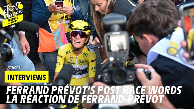 Ferrand-Prévot's post-race interview - Stage 9 - Tour de France Femmes avec Zwift 2025